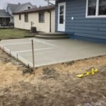 concrete patio
